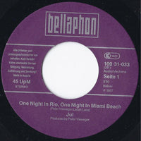 Jul Lekey : One Night In Rio, One Night In Miami Beach (7", Single)