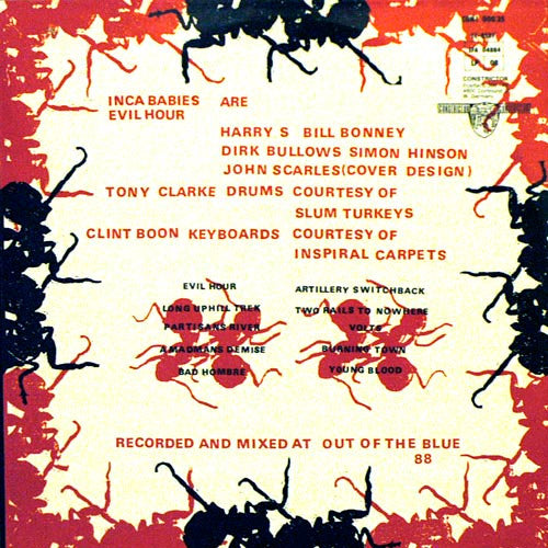 Inca Babies : Evil Hour (LP, Album)
