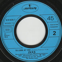 INXS : Original Sin (7", Single, Blu)