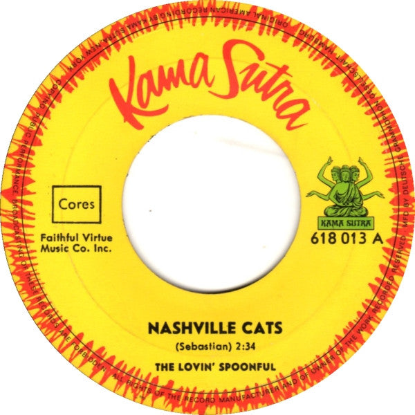 The Lovin' Spoonful : Nashville Cats (7", Single)