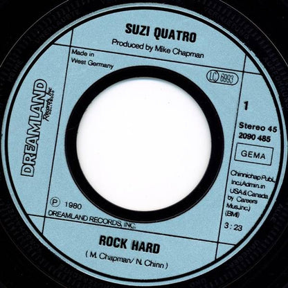Suzi Quatro : Rock Hard (7", Single)
