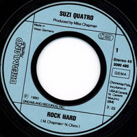 Suzi Quatro : Rock Hard (7", Single)