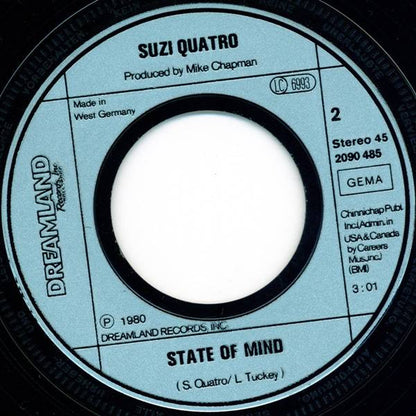 Suzi Quatro : Rock Hard (7", Single)