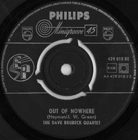 The Dave Brubeck Quartet : Take The "A" Train (7", EP)