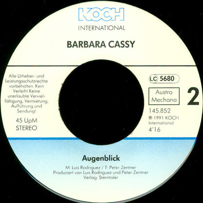 Barbara Cassy : Hautnah Ist Nicht Nah Genug (7", Single)