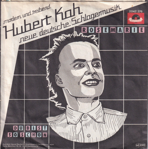Hubert Kah : Rosemarie (7", Single)