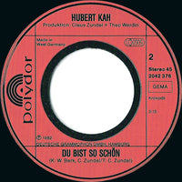 Hubert Kah : Rosemarie (7", Single)