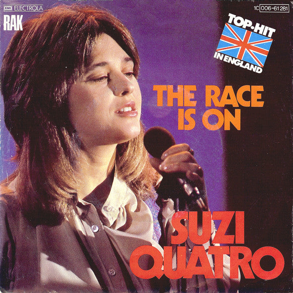 Suzi Quatro : The Race Is On (7", Single)