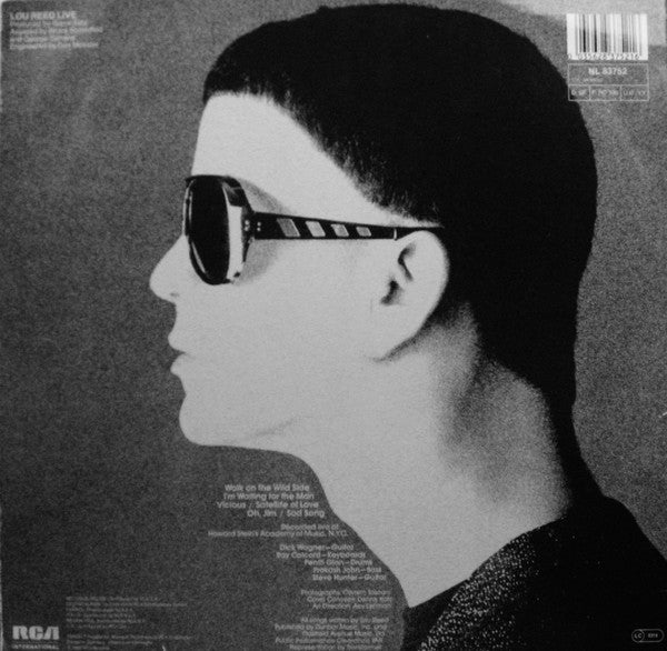 Lou Reed : Lou Reed Live (LP, Album, RE)