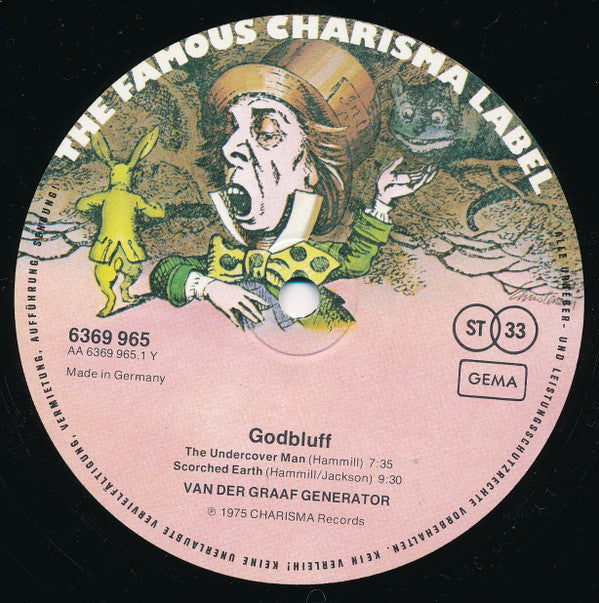 Van Der Graaf Generator : Godbluff (LP, Album, RP)