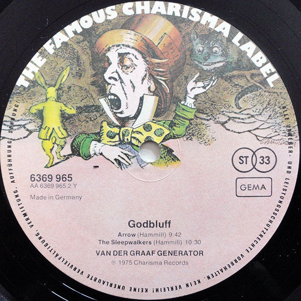 Van Der Graaf Generator : Godbluff (LP, Album, RP)