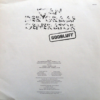 Van Der Graaf Generator : Godbluff (LP, Album, RP)