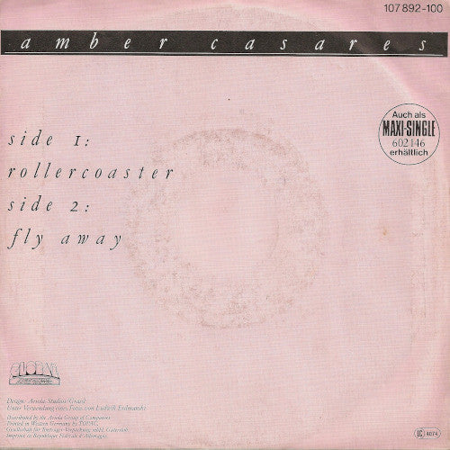 Amber Casares : Rollercoaster (7", Single)