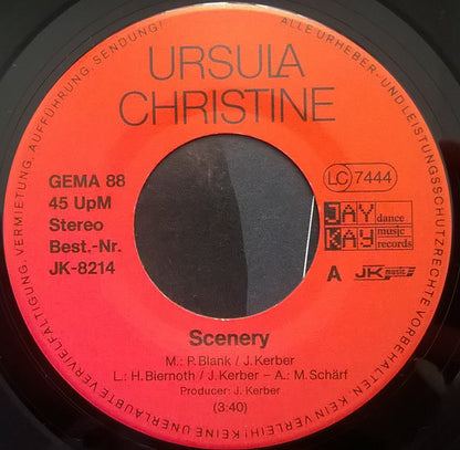 Ursula Christine : Scenery (7", Single)