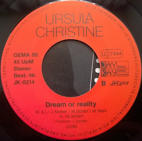 Ursula Christine : Scenery (7", Single)