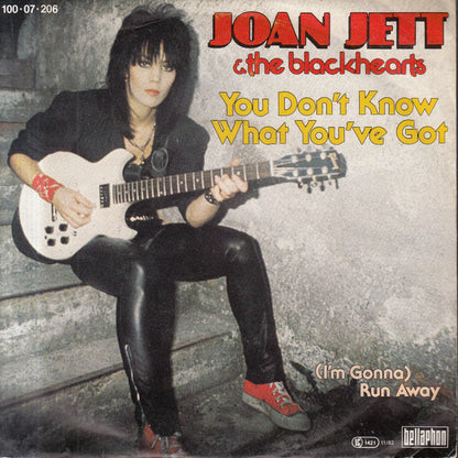 Joan Jett & The Blackhearts : You Don't Know What You've Got (7", Single)