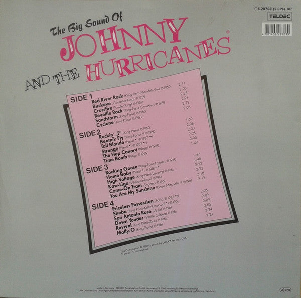 Johnny And The Hurricanes : The Big Sound Of Johnny And The Hurricanes (2xLP, Comp, Gat)