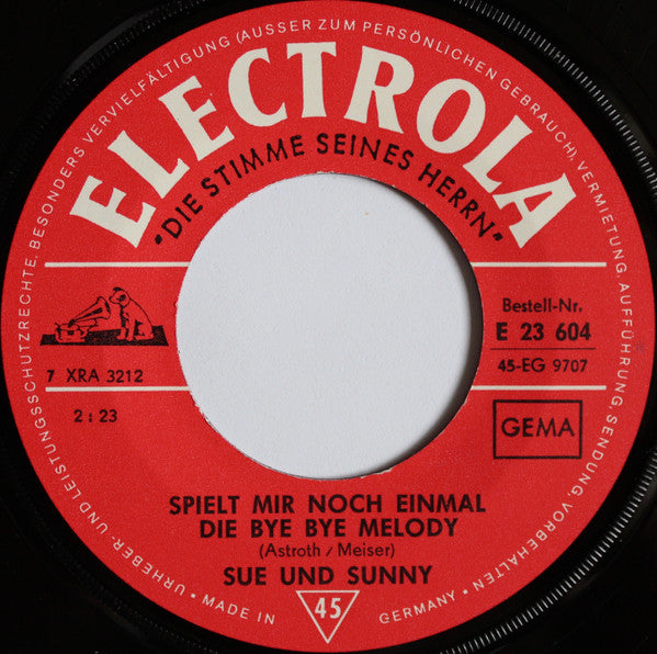 Sue & Sunny : Wir Dummen Mädchen Sind Ja Selber Schuld (7", Single)