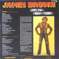 James Brown : Live In New York (2xLP, Album)
