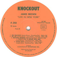 James Brown : Live In New York (2xLP, Album)
