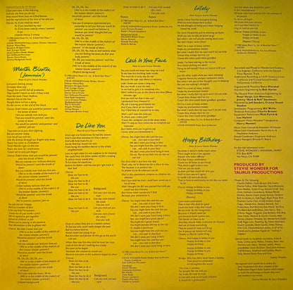 Stevie Wonder : Hotter Than July (LP, Album, Gat)