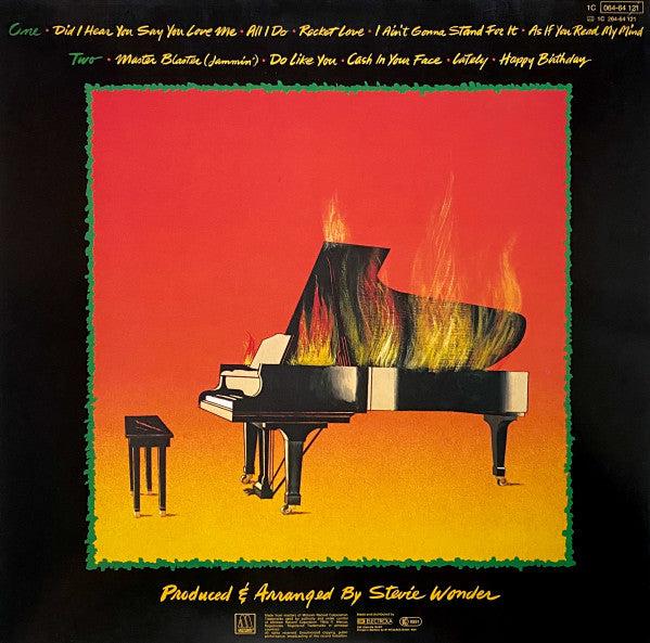 Stevie Wonder : Hotter Than July (LP, Album, Gat)