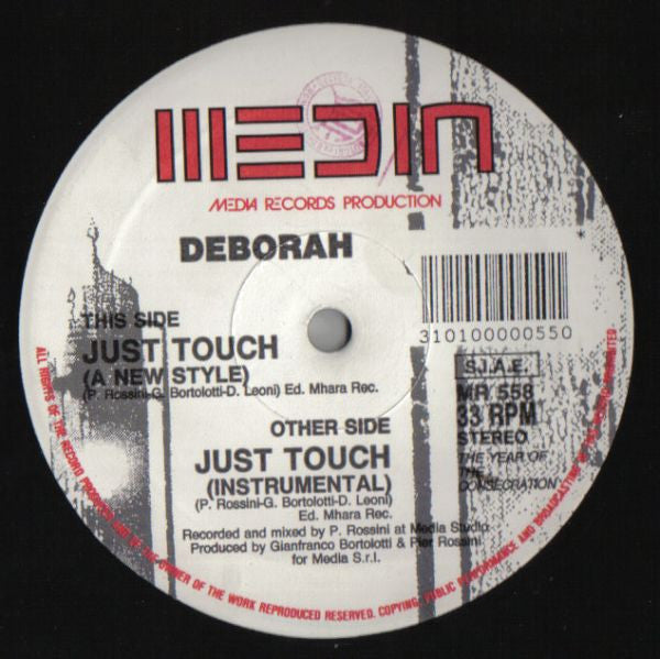 Deborah* : Just Touch (12")