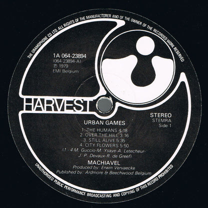 Machiavel : Urban Games (LP, Album)