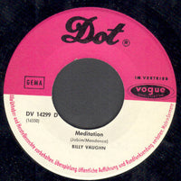 Billy Vaughn : Meditation / Tennessee Waltz (7")