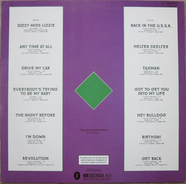 The Beatles : Rock 'n' Roll Music, Volume 2 (LP, Comp)