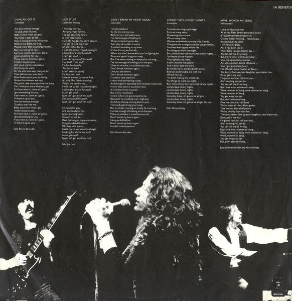Whitesnake : Come An' Get It (LP, Album)