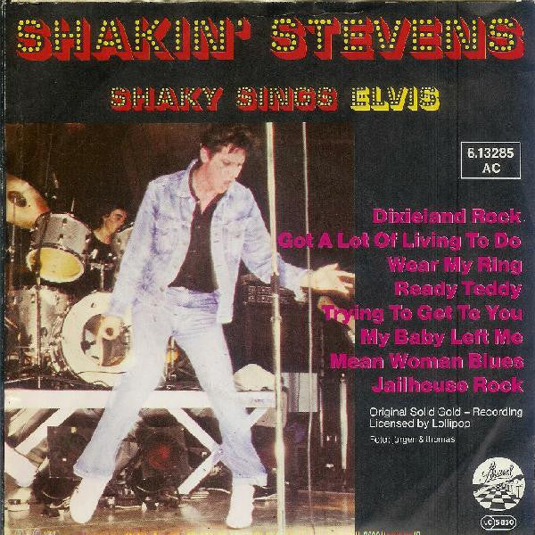 Shakin' Stevens : Shaky Sings Elvis (7")