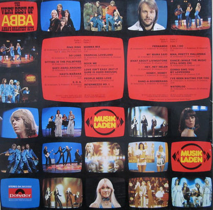 ABBA : The Very Best Of ABBA (ABBA's Greatest Hits) (2xLP, Comp, Gat)