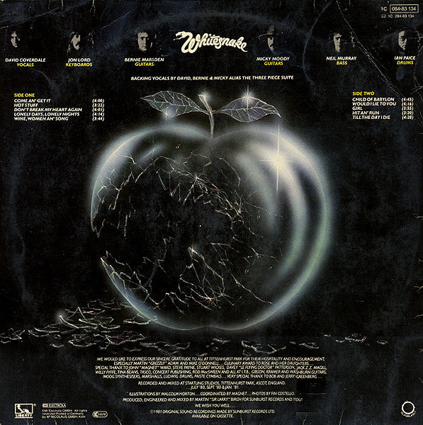 Whitesnake : Come An' Get It (LP, Album)