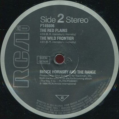 Bruce Hornsby And The Range : The Way It Is (12", Maxi)