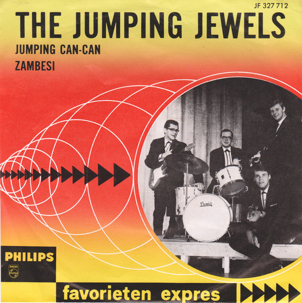 The Jumping Jewels : Jumping Can-Can / Zambesi  (7", Single, Mono)