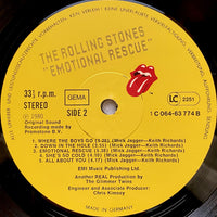 The Rolling Stones : Emotional Rescue (LP, Album)