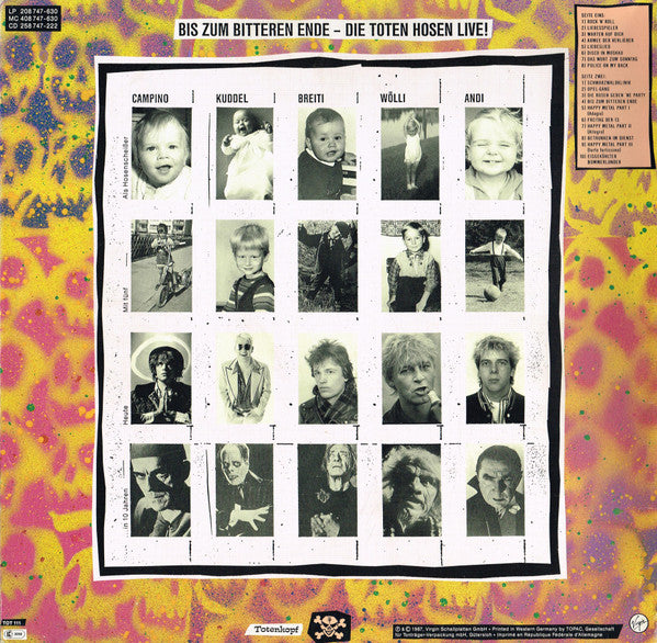 Die Toten Hosen : Bis Zum Bitteren Ende (Live!) (LP, Album)