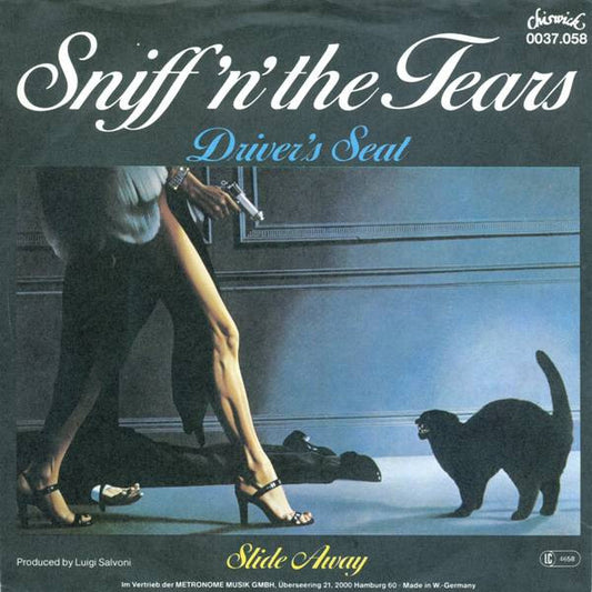 Sniff 'n' the Tears : Driver's Seat (7", Single)