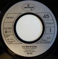 10 CC* : I'm Not In Love (7", Single, RE)