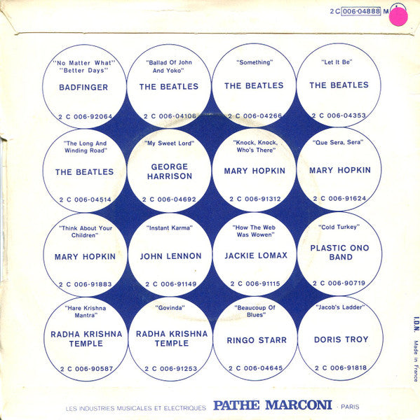 George Harrison : Bangla Desh / Deep Blue (7", Single)