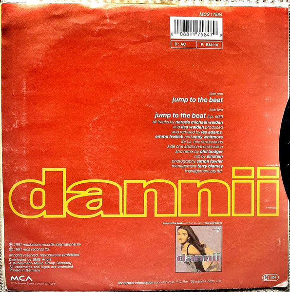 Dannii Minogue : Jump To The Beat (7", Single)