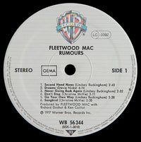 Fleetwood Mac : Rumours (LP, Album, RE, Tex)