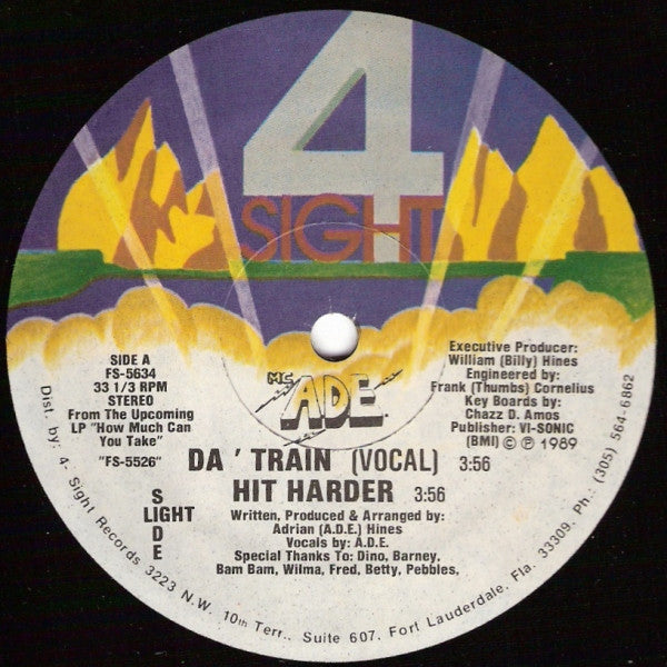 MC ADE : Da' Train (12")