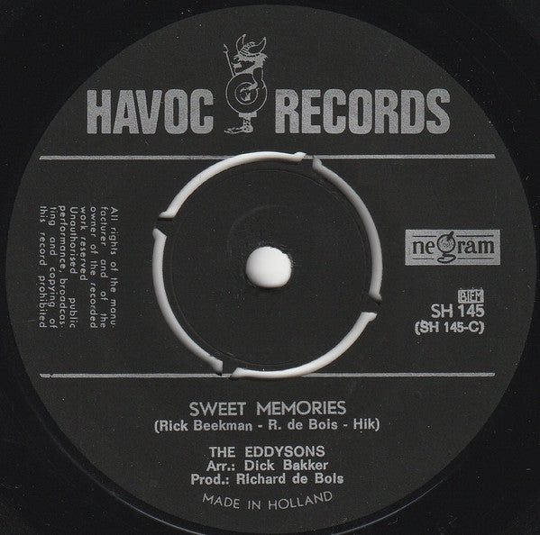 The Eddysons : Ups And Downs (7", Single)