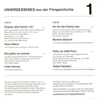 Various : Unvergessenes Aus Der Filmgeschichte 1 (Spezialitäten Aus Unseren Verlagen) (7", Promo, S/Edition)