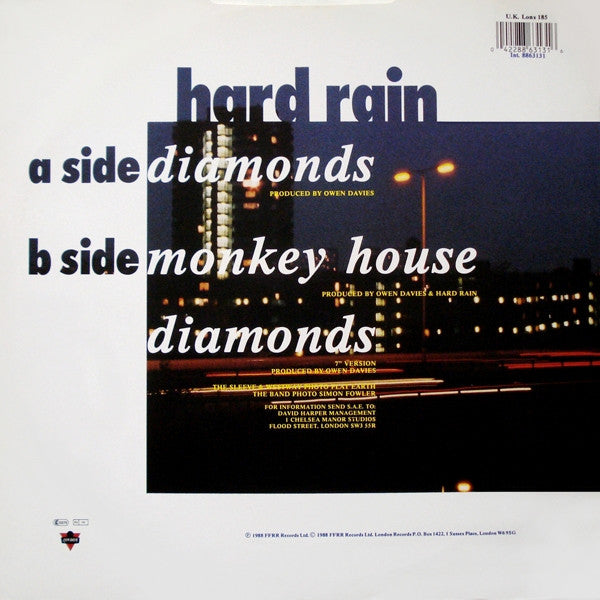 Hard Rain : Diamonds (12")