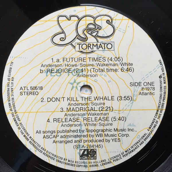 Yes : Tormato (LP, Album)