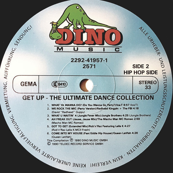 Various : Get Up! (The Ultimate Dance Collection) (2xLP, Comp)