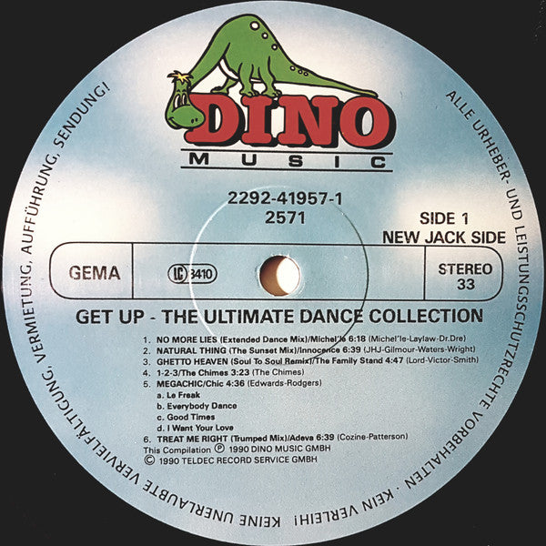 Various : Get Up! (The Ultimate Dance Collection) (2xLP, Comp)